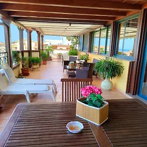 Del Mare Gliaca Con Vista Isole Eolie,ampia Terrazza E Parcheggio Privato Gratuito Appartamento Piraino